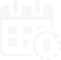 calendar icon with dollar sign in the corner