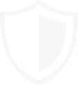 half filled shield icon